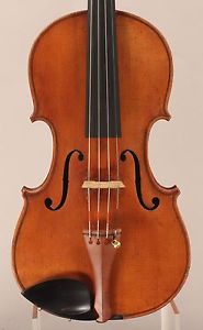 Old, Antique, Vintage French-made Violin Stradivarius Copy lab. Chicago