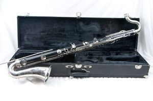 YCL-220 Yamaha Bass Clarinet Student Model, 221 Equivalent in Nice Condition!