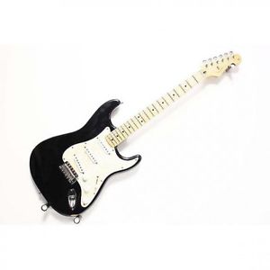 FENDER POWERHOUSE STRAT Black Used Electric Guitar Made in Mexico Free Shipping