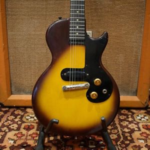 Vintage 1960 1961 Gibson Melody Maker Tobacco Sunburst Single Cut Pickup Guitar