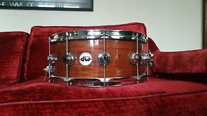 DW Collector's Jazz Mahogany Gum 6.5x15 snare drum