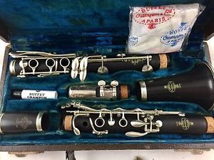 Beautiful Vintage 1944 BUFFET Pre R-13 CLARINET- Nickel keys , WOW!