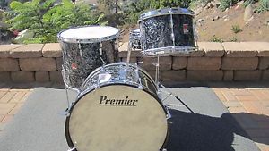 1963 model 58 vintage premier drum set bdp with rare 14 x4 royal ace snare