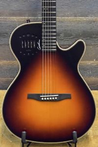 Godin Multiac Steel Duet Ambiance Sunburst HG "SF" Guitar w/ Bag - #15205118