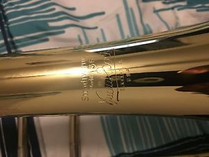 bach 36 stradivarius trombone w/ platinum protec case
