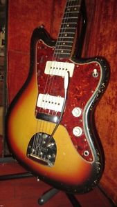 Vintage 1964 Fender Jazzmaster Electric Guitar Pre-CBS Original Case L Series