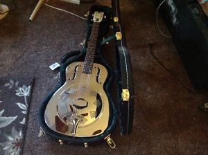 Regal RC-2 Metal Body Duolian Guitar - Nickel-plated Brass W/Deluxe Hardshell