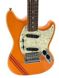 Fender Mustang, ’73, Competition, Capri Orange, 2010, AS NEW