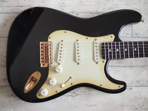 Fender & Warmoth Custom Component Black 1 Tribute Stratocaster John Mayer F/S