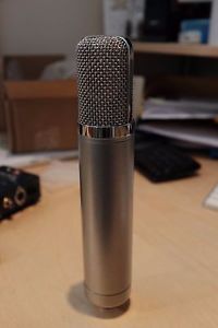 C12 / M251 Tube Condenser Microphone (AKG Clone) with Shock Mount & Power Supply