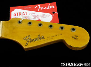 USA Fender Custom Shop Postmodern Relic Stratocaster NECK Strat Maple Large C