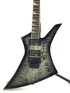 Jackson X Series Kelly KEXQ, Transparent Black Burst