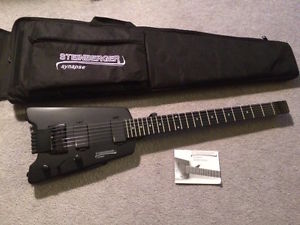 Steinberger Synapse SS-2F Guitar All Black W/Bag/Manual-Awesome!