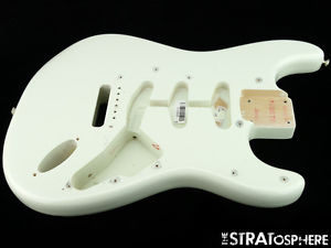 Fender Vintage 65 RI USA Strat BODY Stratocaster NITRO Olympic White SALE!