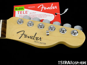 American Fender ELITE Telecaster Tele NECK+ LOCKING TUNERS USA Compound Rosewood