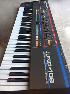 Roland Juno-106 Vintage Analog Keyboard Synthesizer Synth