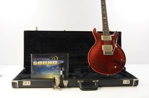 2001 Paul Reed Smith Santana III Electric Guitar- Black Cherry w/OHSC- Birds