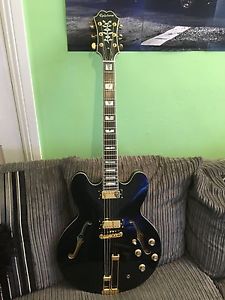 TPP "Custom Shop" Epiphone 62' Sheraton "Black Beauty" Rep. Lovely Guitar!