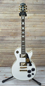 Epiphone Les Paul Custom PRO Electric Guitar  Alpine White