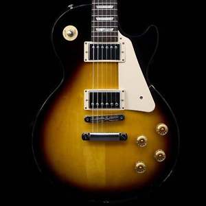 Gibson 2016 Les Paul Studio T Vintage Sunburst Electric Guitar + Case, Pre-Owned