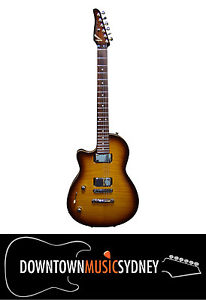 TOM ANDERSON GUITARWORKS  Atom Electric Guitar LH Carved Flame Top 2009 CLEAN.