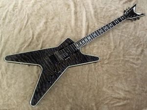2014 DEAN Custom Run ML SWITCHBLADE #21/100 Trans Black w/OHSC