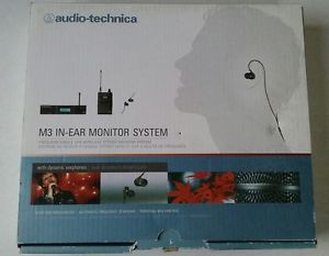 Audio Technica M3 wireless IEM in ear monitor
