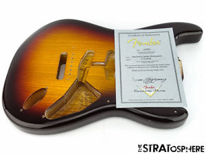 Fender Custom Shop American Custom NOS Stratocaster BODY Strat Chocolate Burst