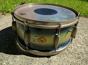 Vintage 1938-40 Slingerland Radio King Krupa Snare Drum 6.5 x14