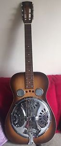 Dobro Square Neck Resonator Guitar With Beard Cone And Fishman Pickup