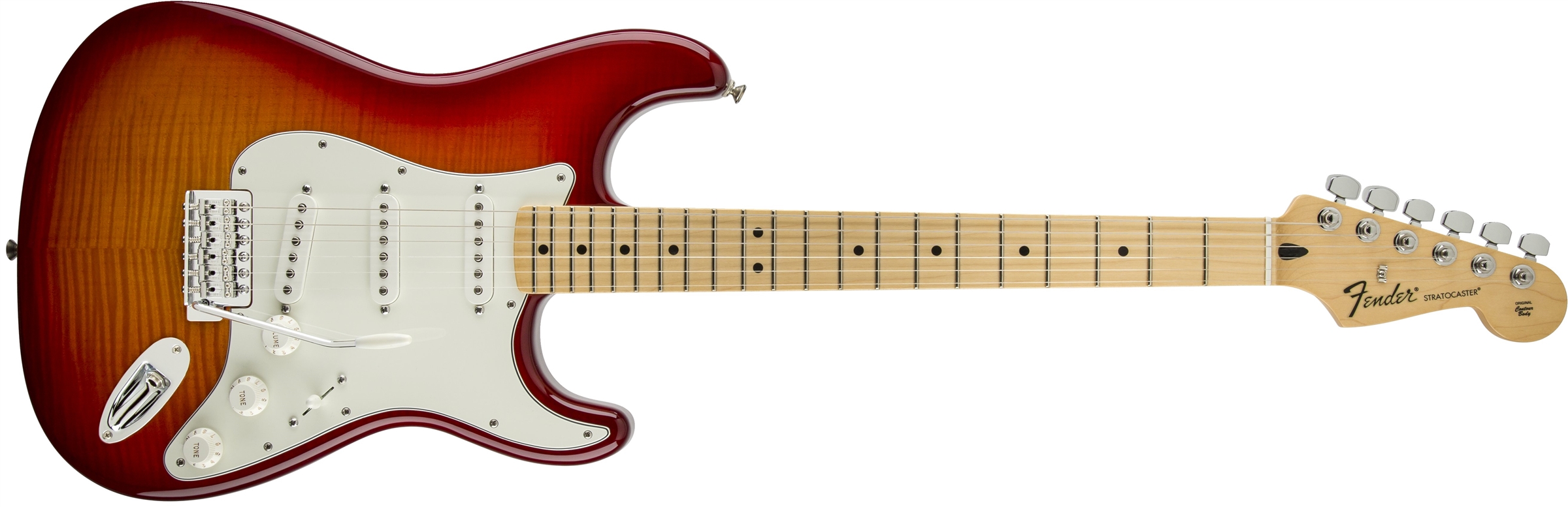 Fender Standard Stratocaster Plus Top Aged Cherry Burst Maple