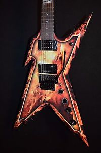 Dean Dimebag Razorback Explosion Electric Guitar w/ HSC-Free Shipping!