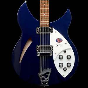 Rickenbacker 330/12 - 12-String Electric Guitar in Midnight Blue, 2017 Model