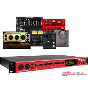 Focusrite Clarett 8Pre 18x20 Thunderbolt Audio Interface for Recording
