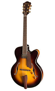 Eastman AR403CE - SB Archtop Electric Guitar w/ OHSC