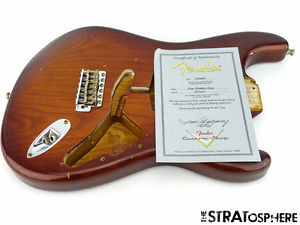 Fender Custom Shop Postmodern Relic Stratocaster BODY+HARDWARE Strat Violinburst