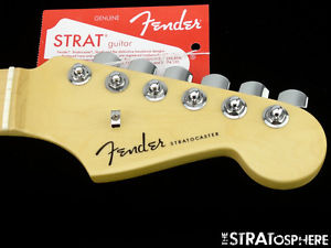 2017 American Fender ELITE Stratocaster Strat NECK+ LOCKING TUNERS USA Maple