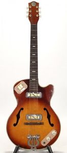 Teisco 1960 EP-8 Sunburst guitar From JAPAN/456