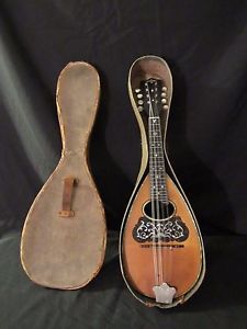 Washburn Model 1915 Style 1650 Mandolin circa: 1890's-1920's w/Original case