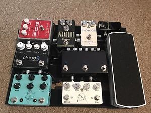 Pro Guitar Effects Pedal Board Setup (JHS, Emerson, Ernie Ball, Pedal Projects)