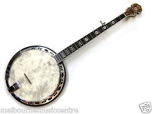 BARNES & MULLINS 5 STRING BANJO 24 Piece Bracket *Burl Walnut Resonator* NEW!
