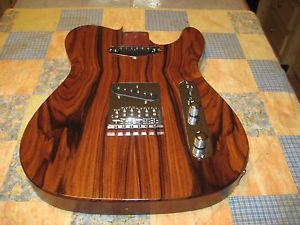 Custom Tele body loaded with Lindy Fralins  Bolivian Rosewood with Pau Ferro top