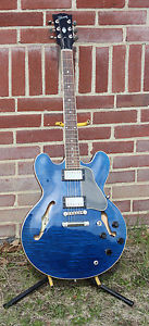 2001 Gibson ES-335 Beale Street Blue