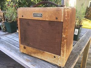 1955 Fender Tweed Champ Amp, 5D1 - Tested and Working - Make an Offer! WOW