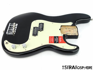 2017 Fender American Professional Precision P Bass LOADED BODY USA Black