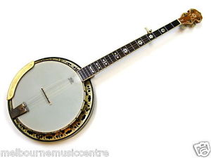 BARNES & MULLINS 5 STRING BANJO 24 Piece Bracket *Burl Maple Resonator* NEW!