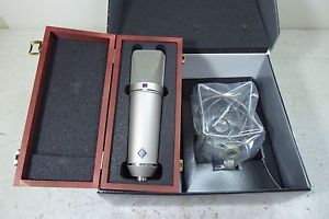 NEUMANN U87 AI PROFESSIONAL STUDIO CONDENSER MICROPHONE NEW OPEN BOX LQQK !