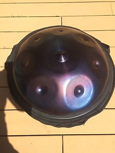 Halo drum (pantheon steel) first edition, rare limoncello tuning W/ travel case.