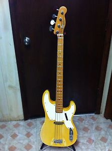 Vintage 1968 Fender Telecaster Bass Guitar Real Relic Olympic White