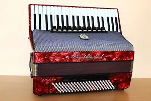 Royal Standard ( Weltmeister ) Meteor 120 Bass LMMH Accordion Fisarmonica + Case